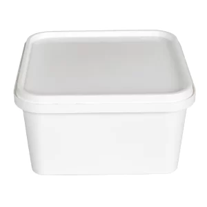 1000 ML Square Container with Lid